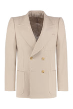 Load image into Gallery viewer, Double-breasted knit jacket