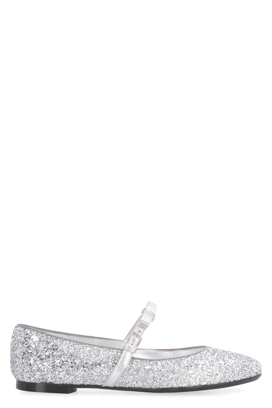 Glittery ballet flats