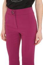 Load image into Gallery viewer, Flared crêpe trousers
