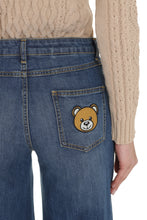 Load image into Gallery viewer, High-waist wide-leg jeans
