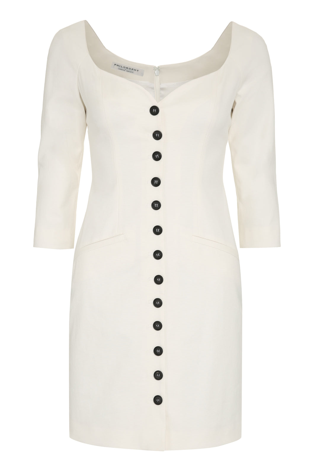 Cotton mini-dress