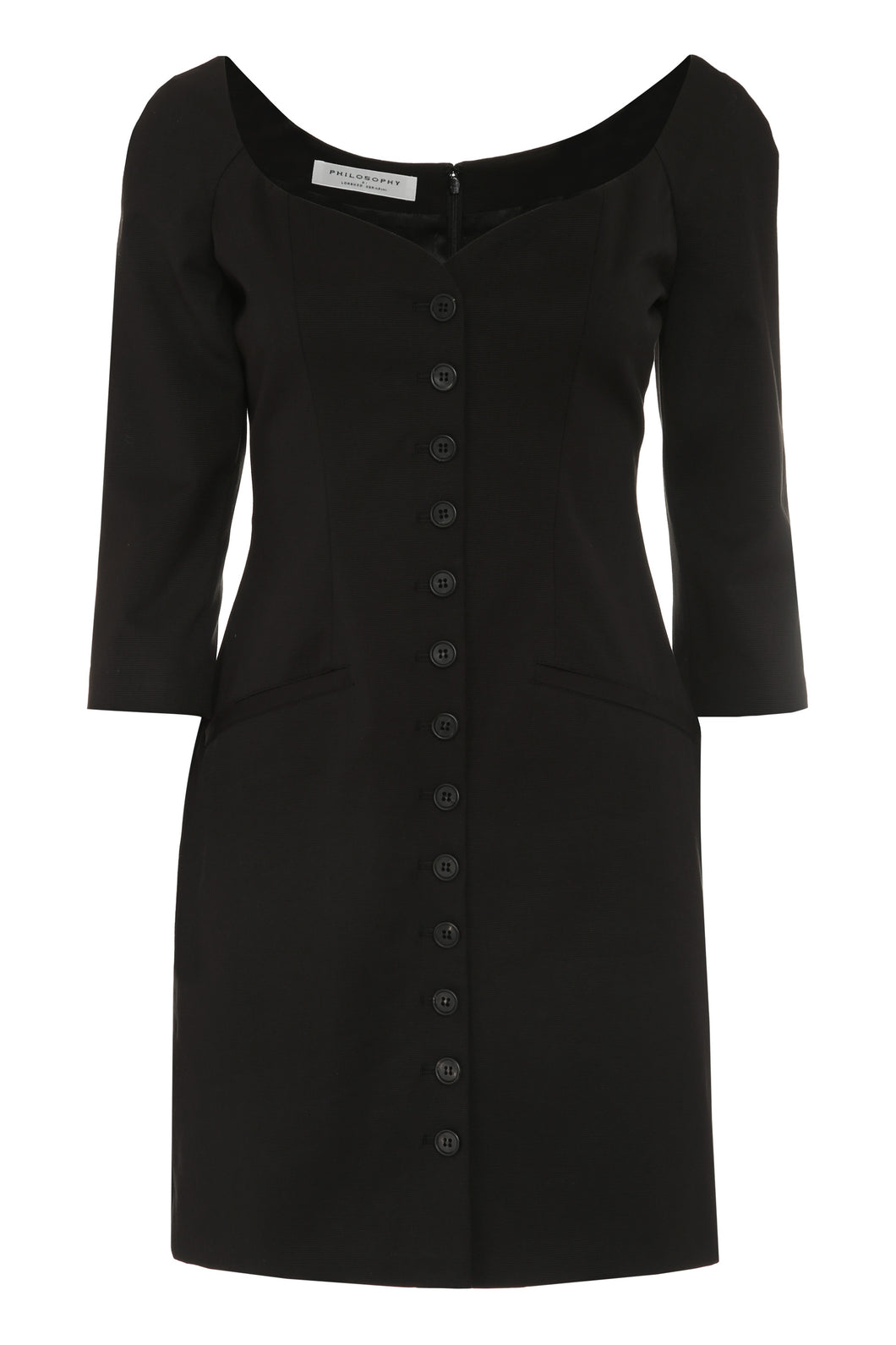 Cotton mini-dress