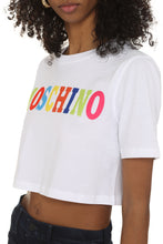 Load image into Gallery viewer, Logo detail cropped t-shirt
