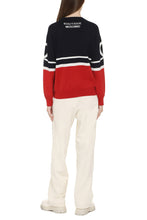 Load image into Gallery viewer, Cotton-cashmere blend crew-neck pullover
