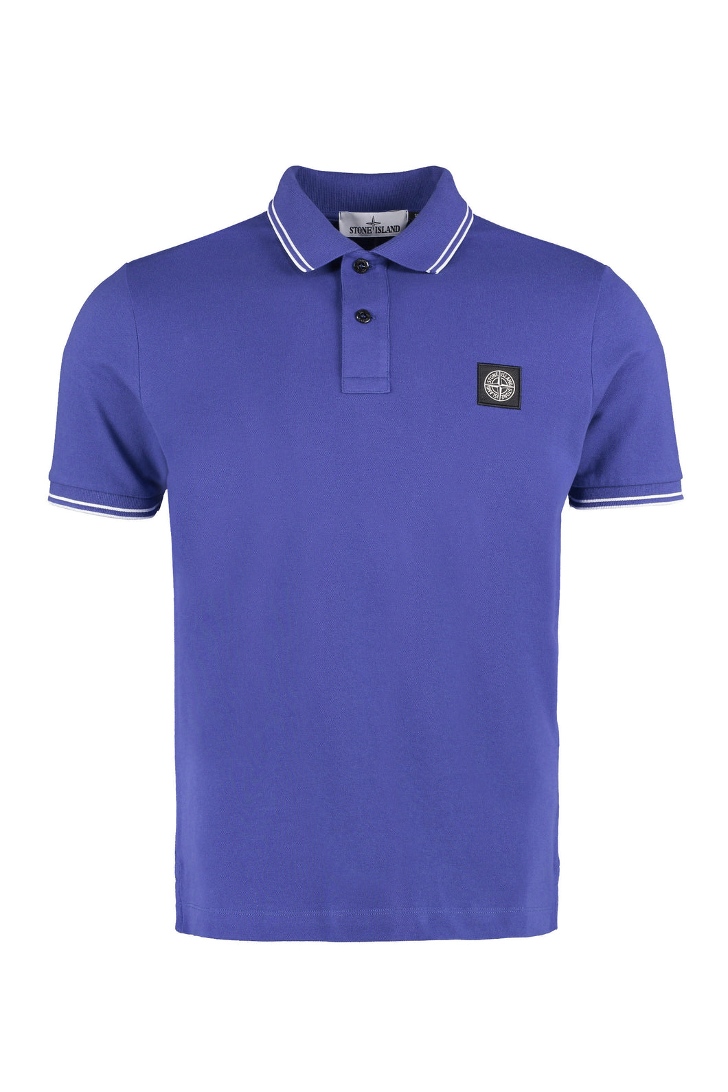 Cotton-piqué polo shirt