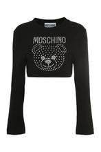 Load image into Gallery viewer, Cropped cotton sweatshirt

