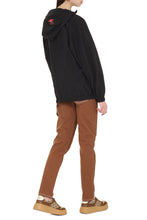 Load image into Gallery viewer, Hooded techno fabric raincoat
