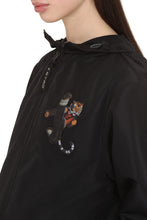 Load image into Gallery viewer, Hooded techno fabric raincoat
