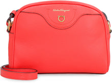 Load image into Gallery viewer, Candy pebbled leather messenger bag
