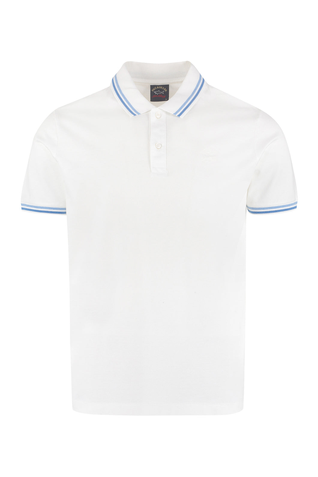 Cotton-piqué polo shirt