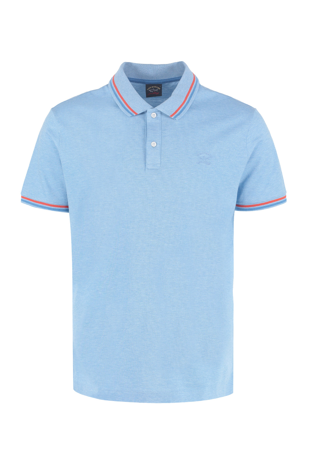 Cotton-piqué polo shirt