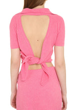 Load image into Gallery viewer, Bagnu terry-cloth polo shirt

