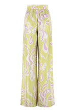 Load image into Gallery viewer, Printed silk pants
