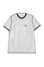 Load image into Gallery viewer, Tulle and cotton layered t-shirt
