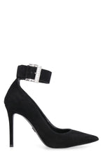 Load image into Gallery viewer, Giselle suede ponty-toe pumps
