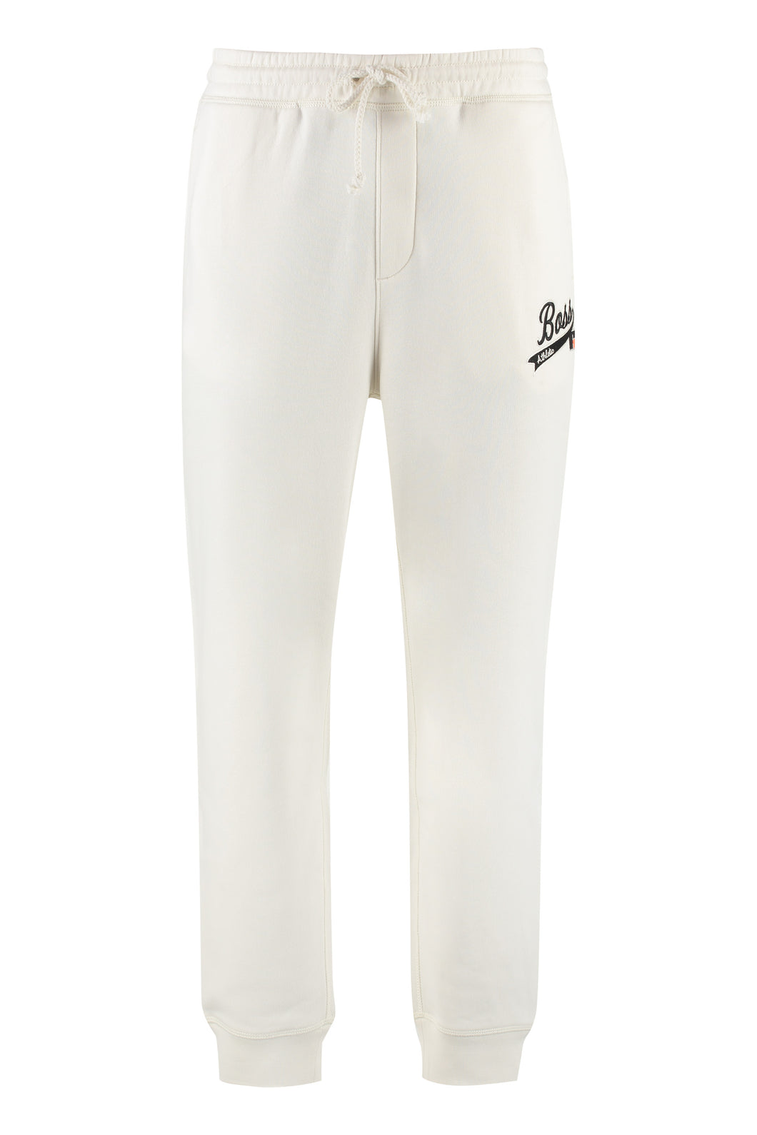 BOSS x Russell Athletic - Logo detail cotton track-pants