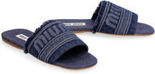 Load image into Gallery viewer, Denim slides
