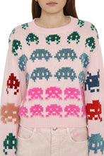 Load image into Gallery viewer, Jacquard crew-neck sweater
