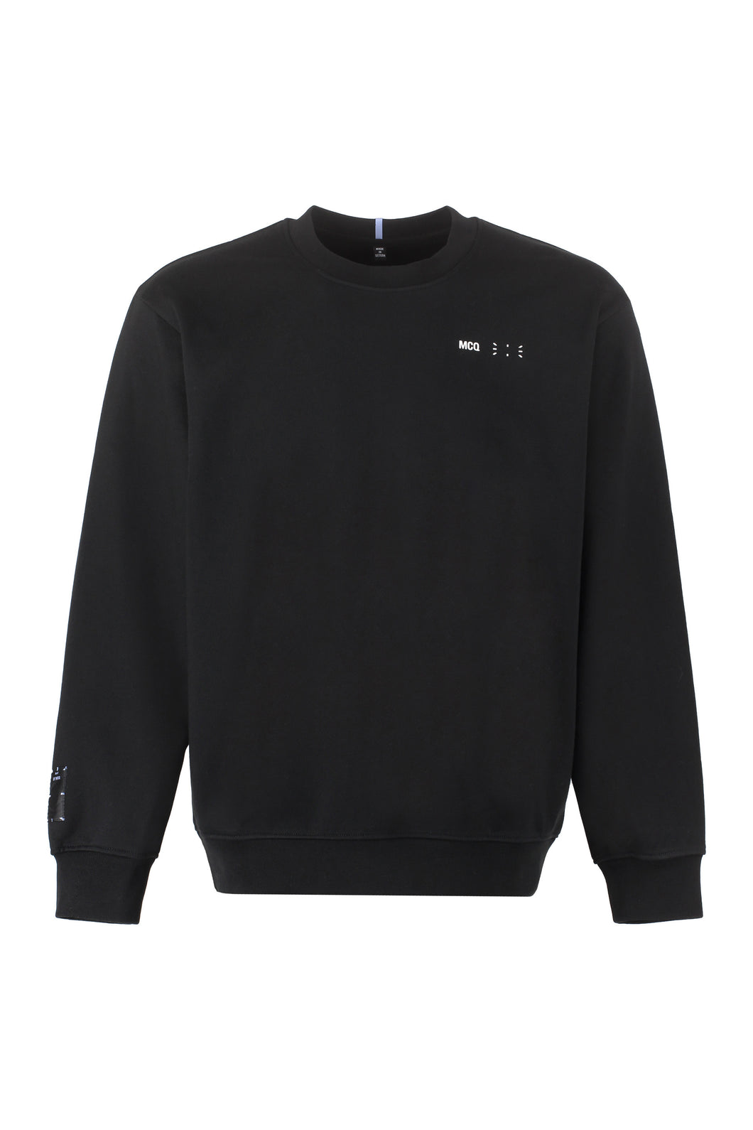 Cotton crew-neck sweatshirt