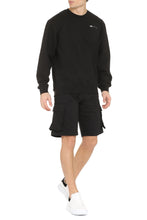 Load image into Gallery viewer, Cotton crew-neck sweatshirt
