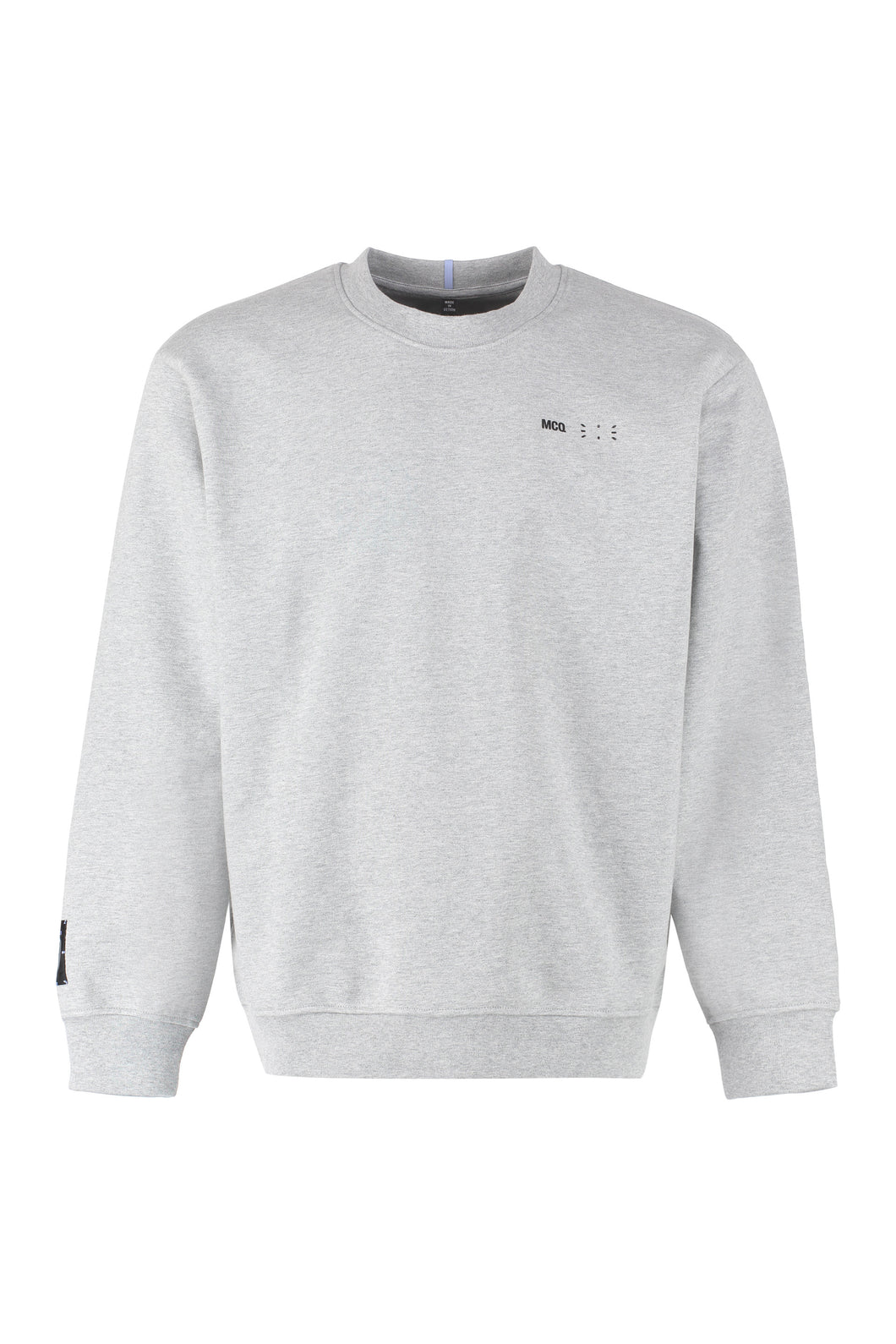 Cotton crew-neck sweatshirt