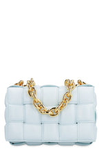 Load image into Gallery viewer, Chain Cassette leather crossbody bag
