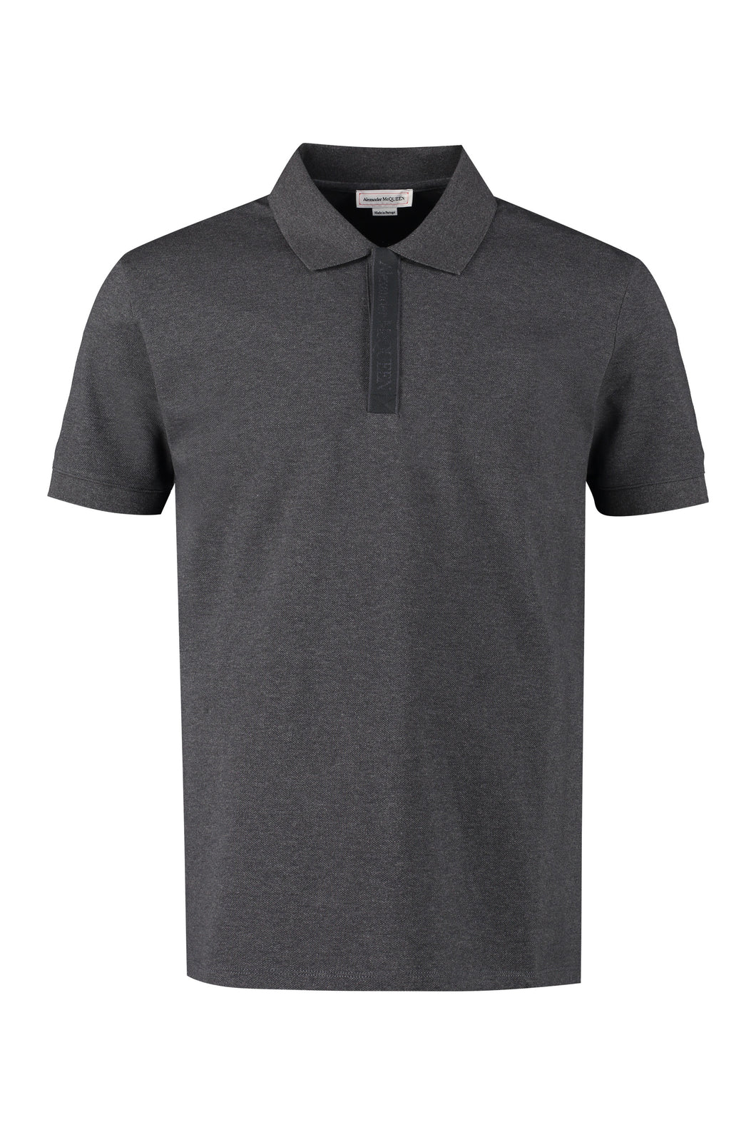 Cotton piqué polo shirt