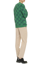 Load image into Gallery viewer, GG jacquard knit cardigan
