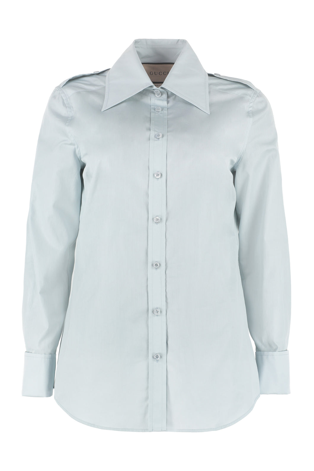 Cotton poplin shirt