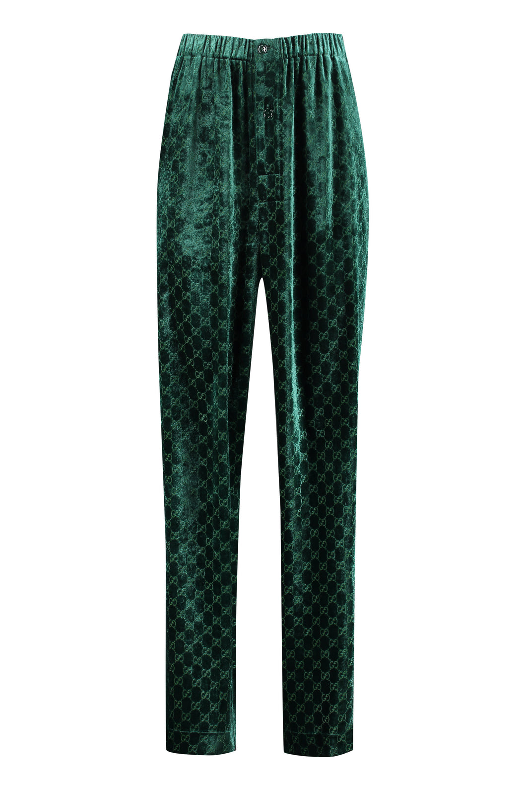 GG velvet trousers
