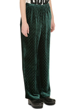 Load image into Gallery viewer, GG velvet trousers
