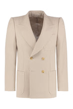 Load image into Gallery viewer, Double-breasted knit jacket
