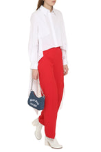 Load image into Gallery viewer, Asymmetric cotton shirt
