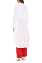 Load image into Gallery viewer, Asymmetric cotton shirt
