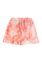 Load image into Gallery viewer, Printed silk pajama shorts
