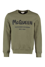 Load image into Gallery viewer, Cotton crew-neck sweatshirt
