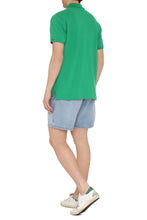 Load image into Gallery viewer, Embroidered cotton-piqué polo shirt
