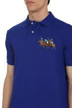 Load image into Gallery viewer, Embroidered cotton-piqué polo shirt
