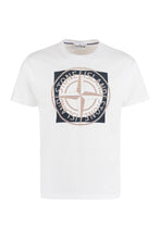 Load image into Gallery viewer, Cotton crew-neck T-shirt
