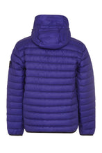 Load image into Gallery viewer, Hooded full-zip down jacket
