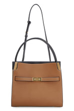 Load image into Gallery viewer, Double Lee Radziwill leather and suede handbag
