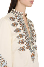 Load image into Gallery viewer, Embroidered cotton tunic
