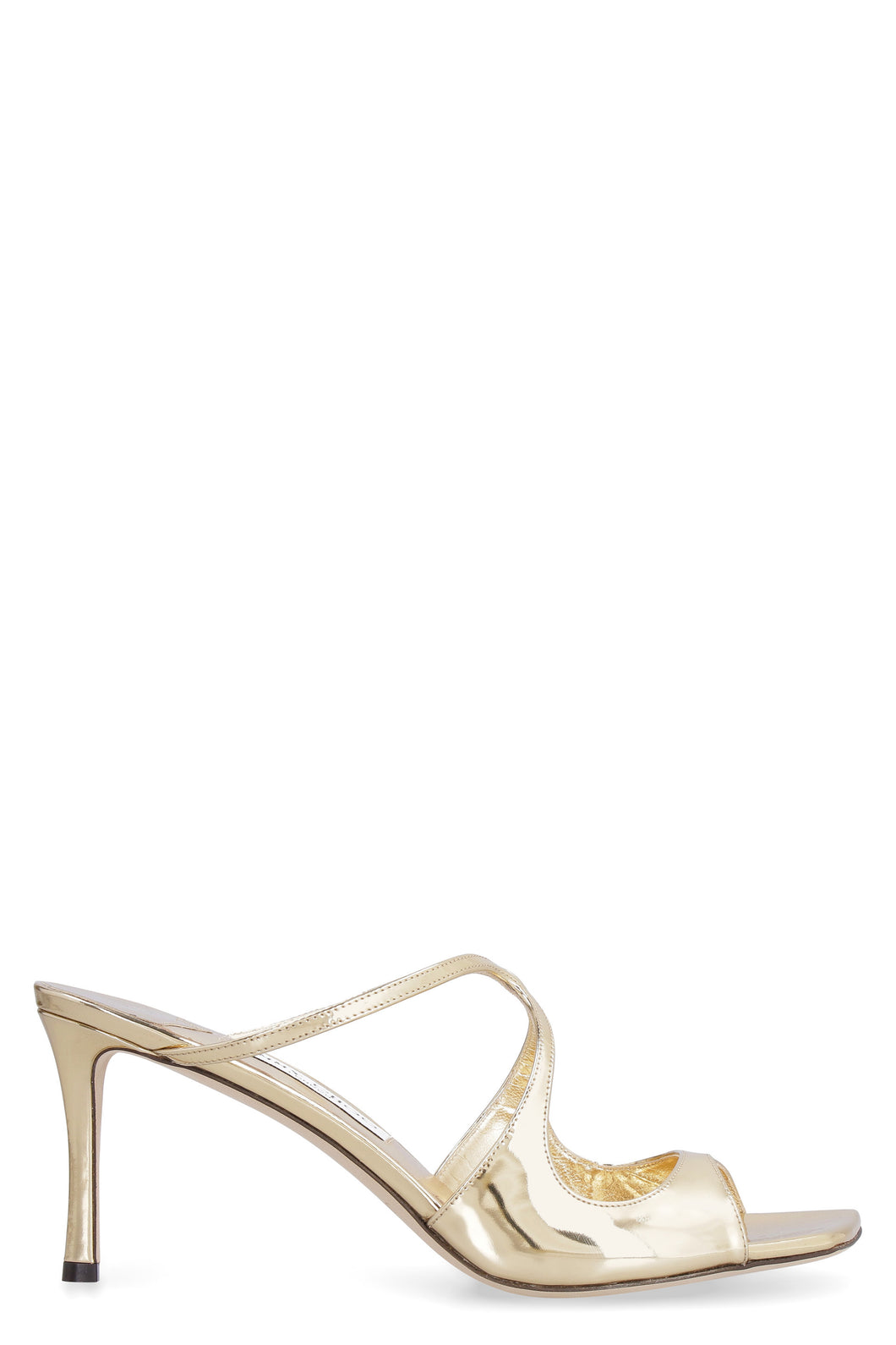 Anise leather mules