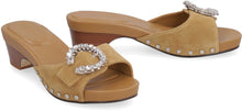 Load image into Gallery viewer, Arlia suede mules
