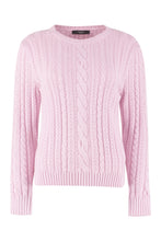 Load image into Gallery viewer, Baschi long sleeve crew-neck sweater
