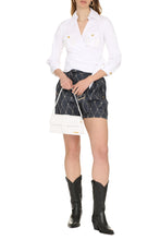 Load image into Gallery viewer, Cotton shirt with bow
