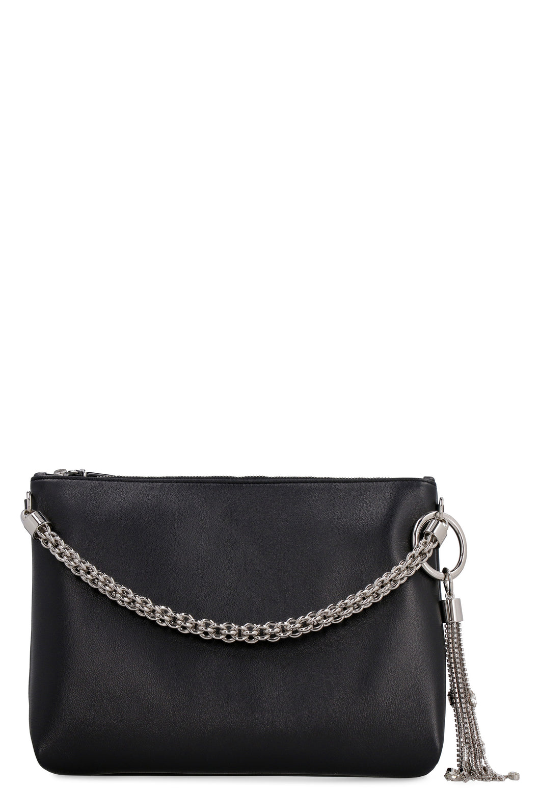 Callie matte leather flat pouch