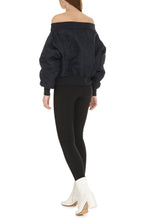 Load image into Gallery viewer, Techno satin bomber jacket
