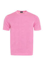 Load image into Gallery viewer, Cotton crew-neck T-shirt
