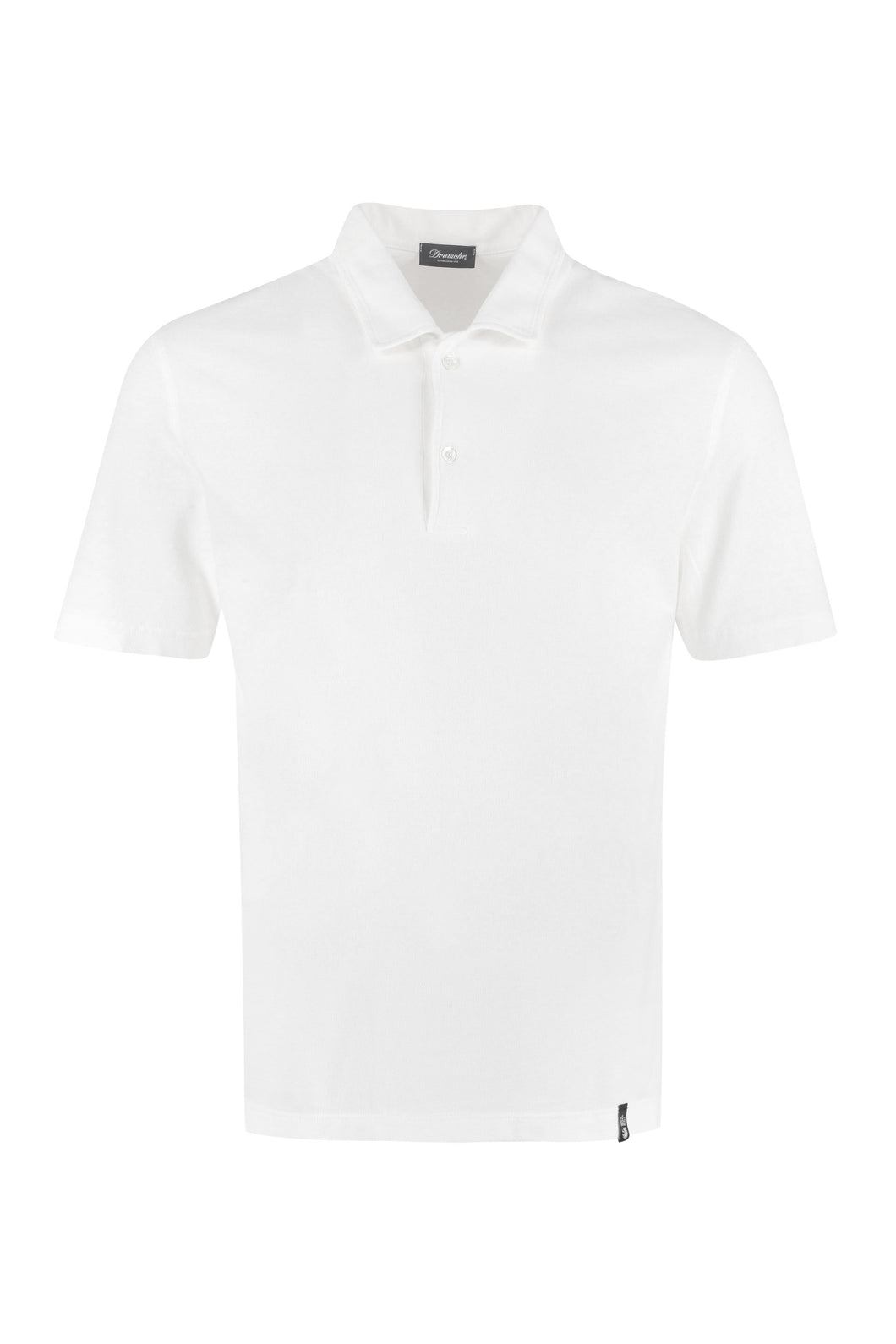 Cotton-piqué polo shirt